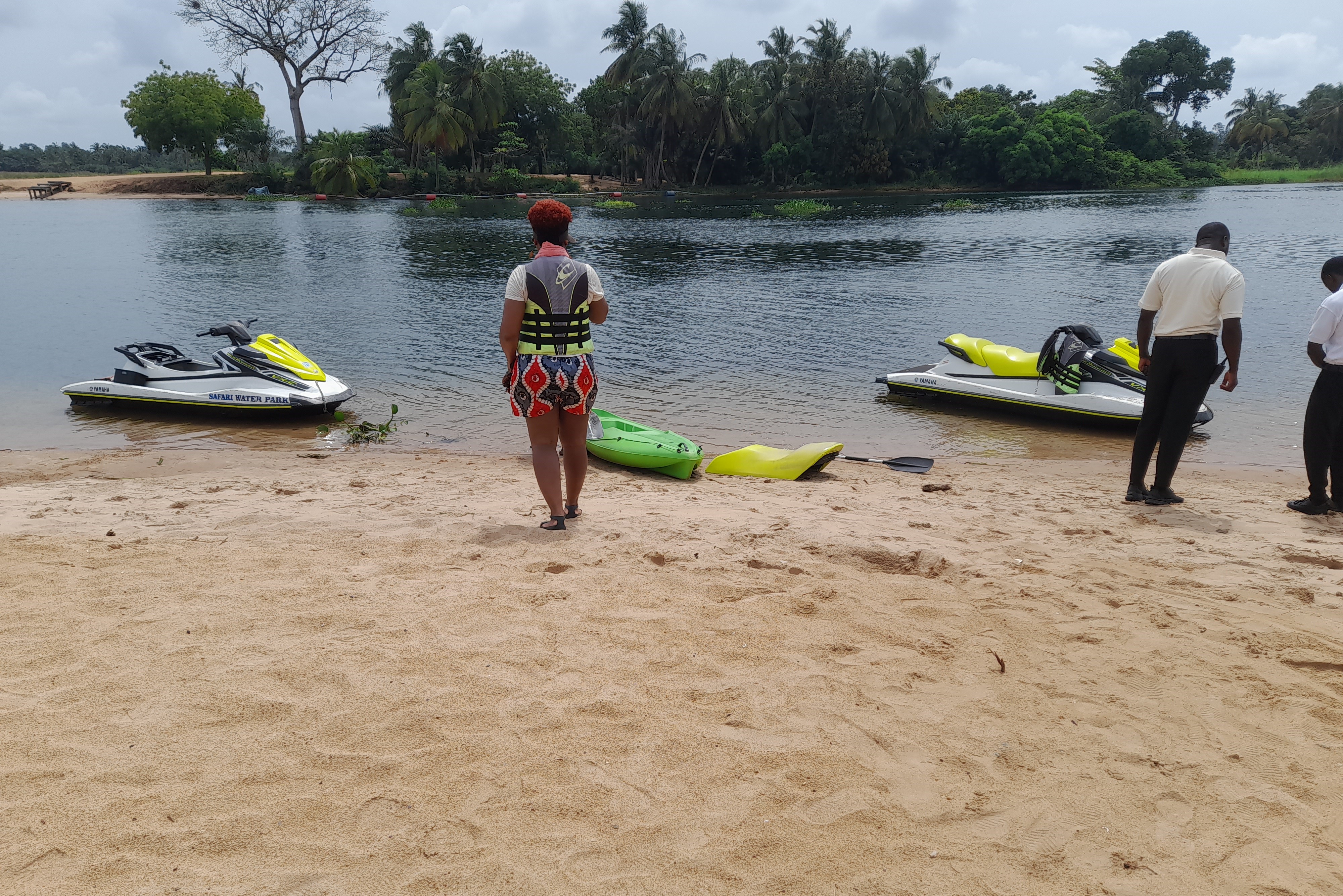 Visite privée sur lac en Afrique